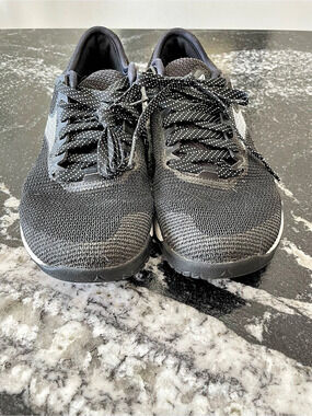 Reebok Nano 6.0 CrossFit Training Shoes Black & White US 6